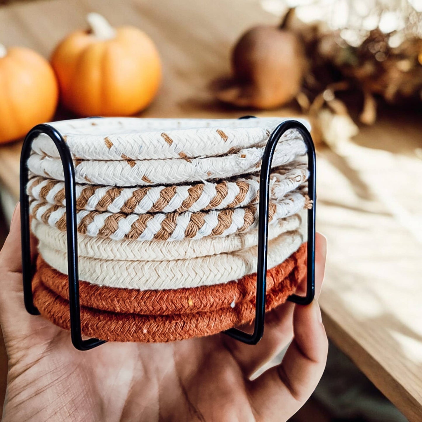 Fall Fabric Coaster Sets- Accessories