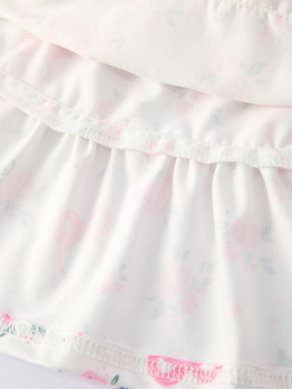 Annalise Dress in White- Girls (2-8/9)