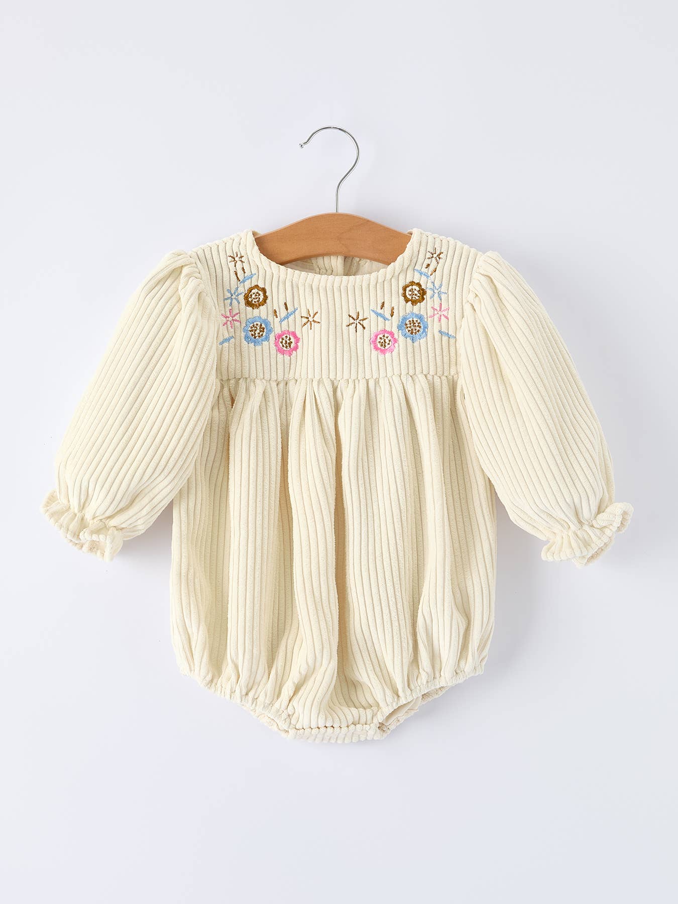 Mabel Romper in Cream- Infant Girls (6M-24M)
