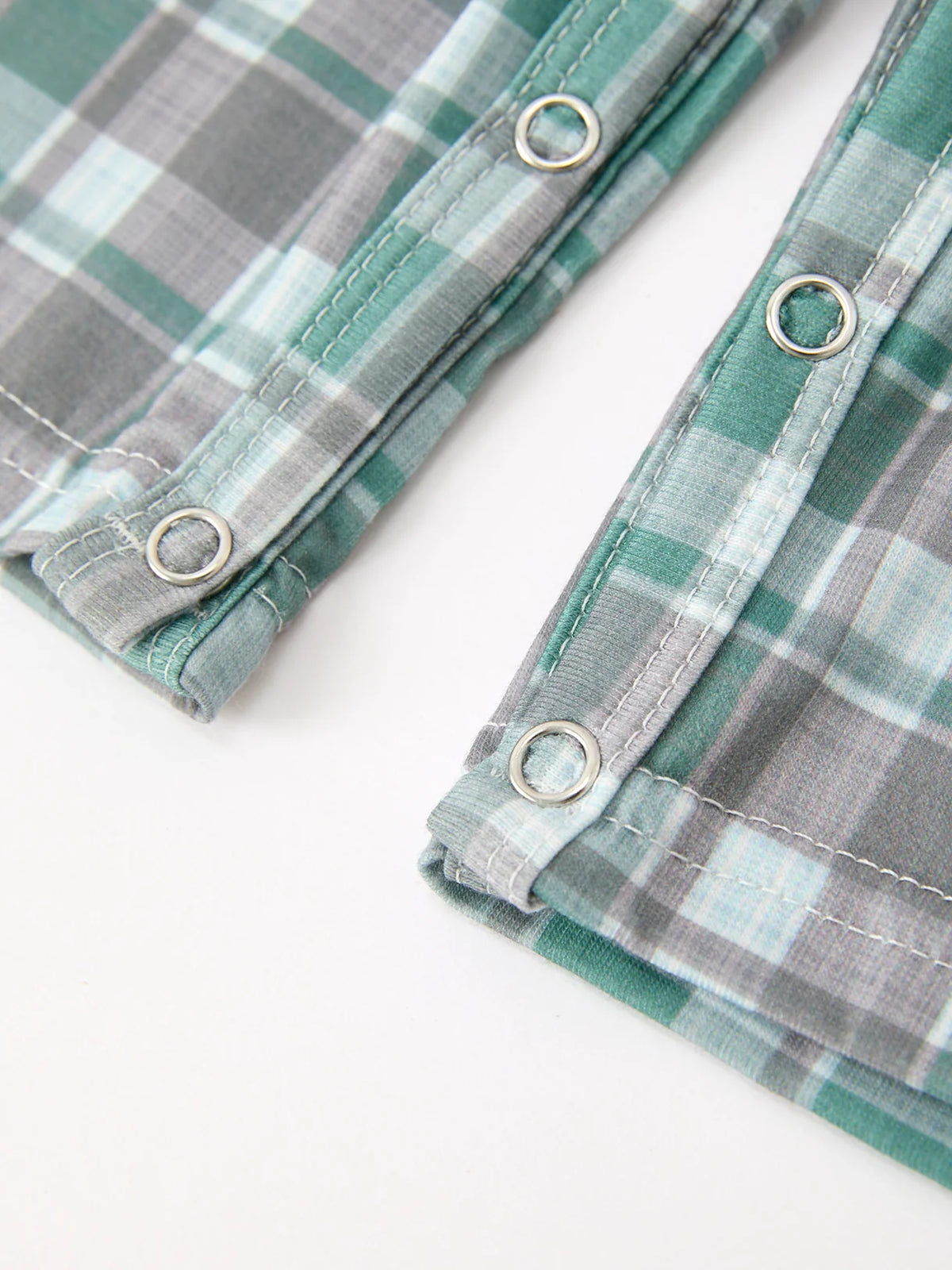 Plaid About Moose Jon Jon- Boys (3M-18M)