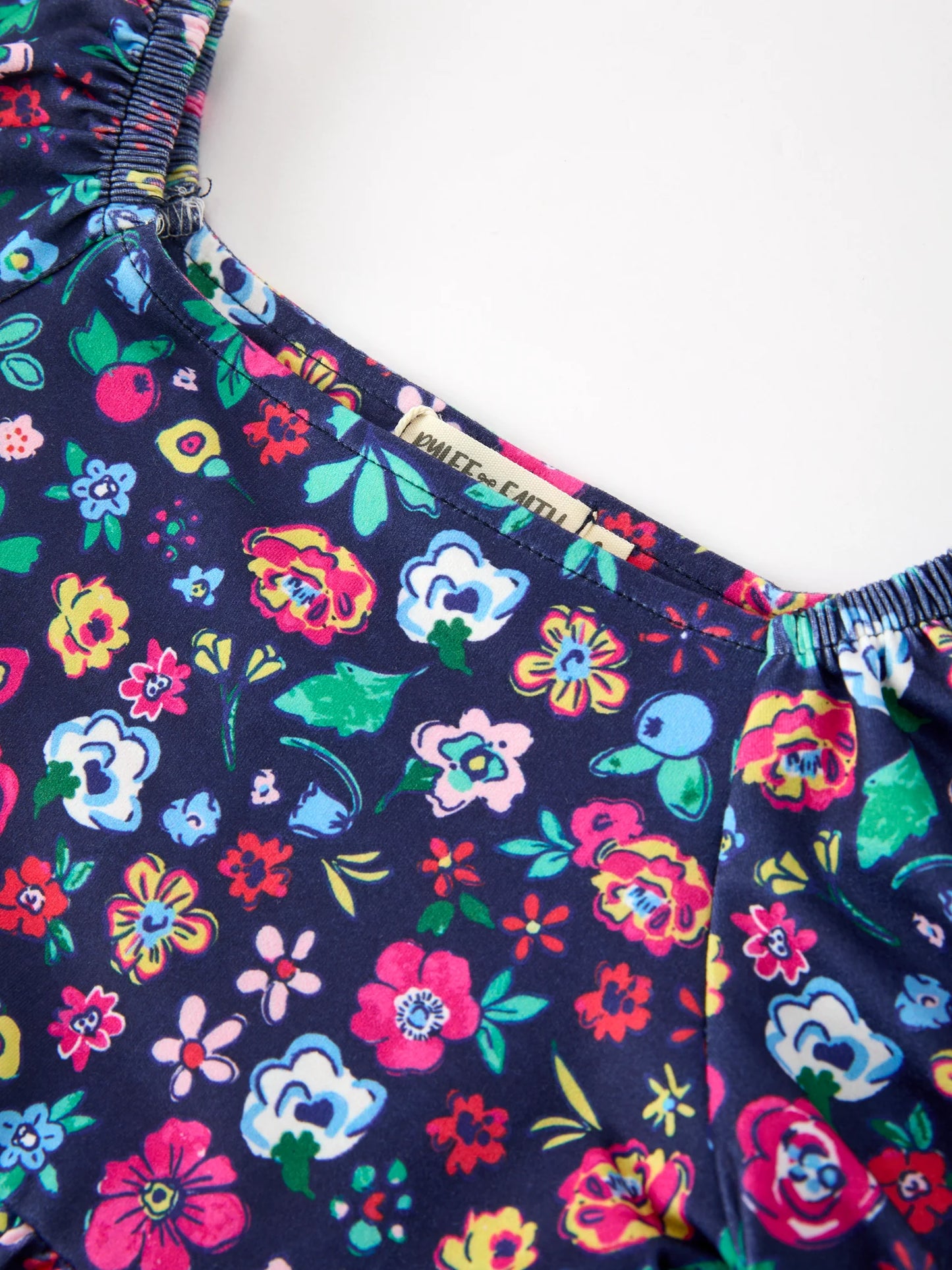 Lula Dress in Navy- Girls (2-7)
