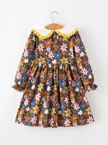 Groovy Blooms Dress- Girls (2-6)