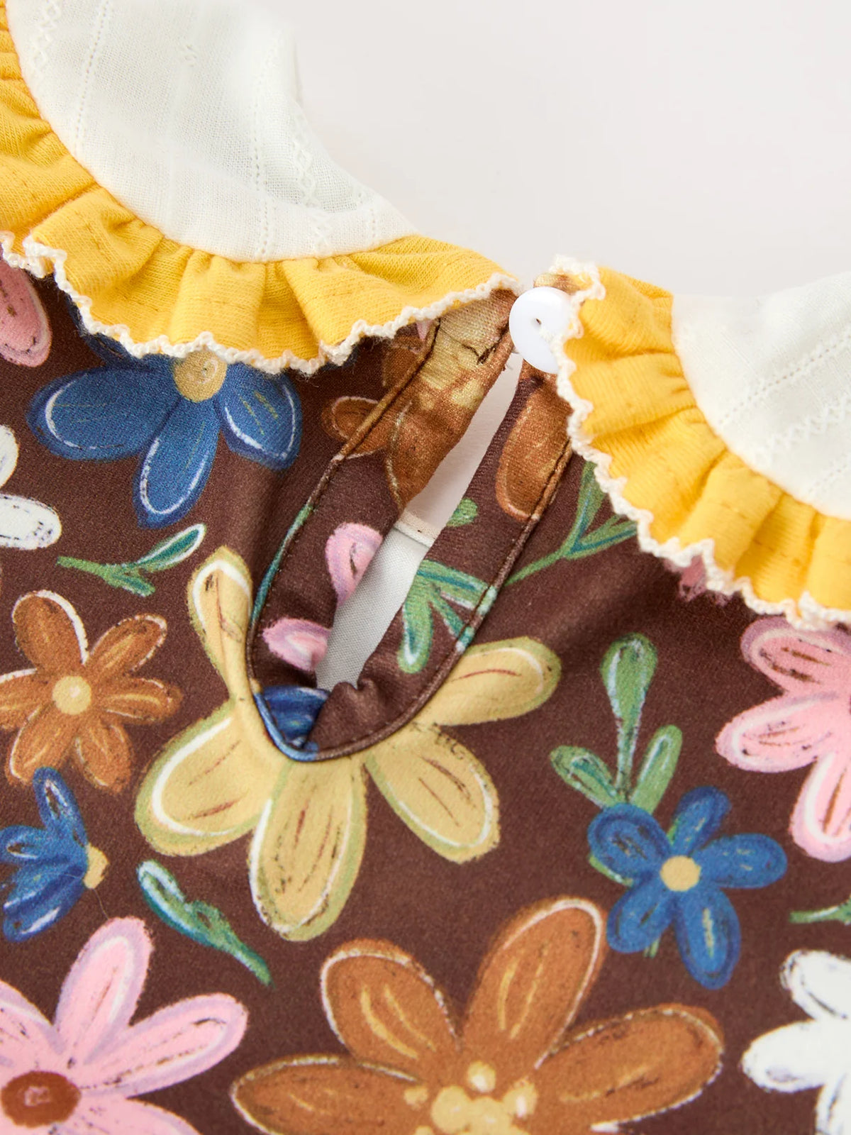Groovy Blooms Romper- Infant Girls (3M-18M)