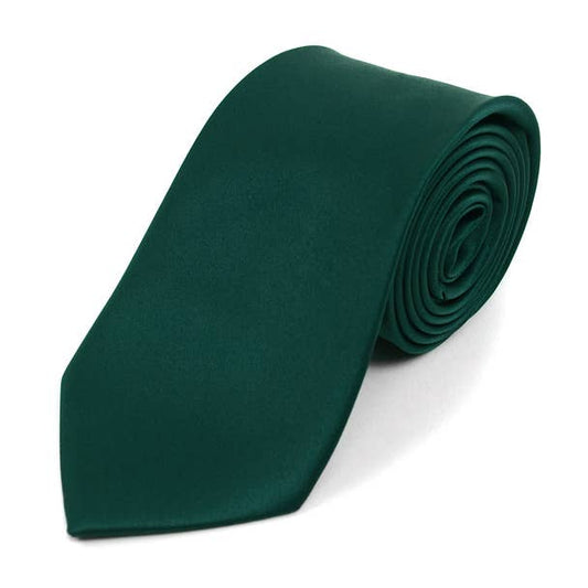 49" Poly Solid Tie in Multiple Colors- Boy's Accessories
