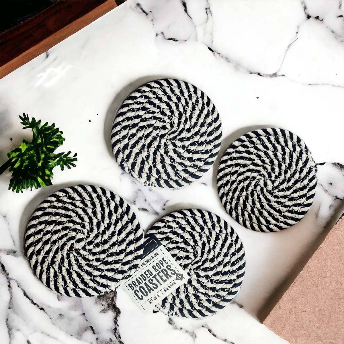 Fall Fabric Coaster Sets- Accessories