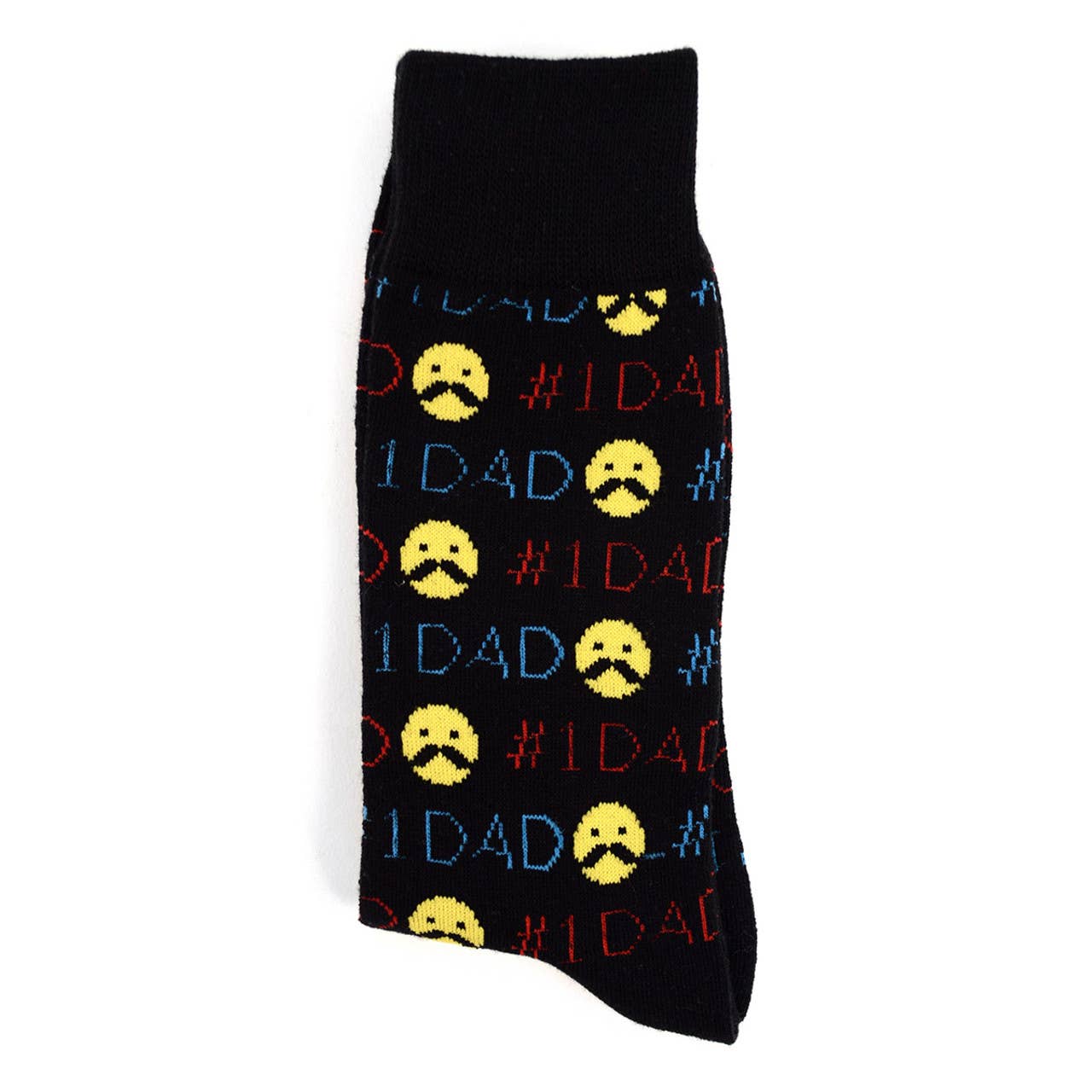 #1 Dad Socks in Black- Men's Accessories