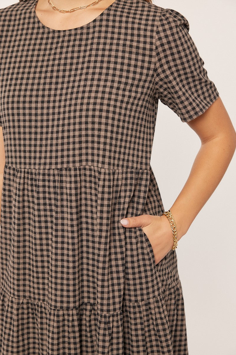 Tilda Dress in Ink Black- Misses (S-XL)