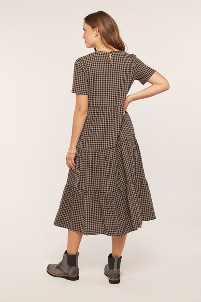 Tilda Dress in Ink Black- Misses (S-XL)