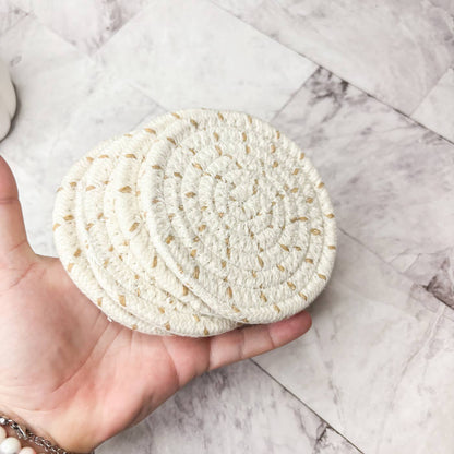 Fall Fabric Coaster Sets- Accessories