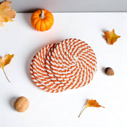 Fall Fabric Coaster Sets- Accessories