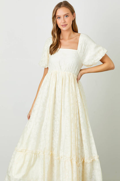 Leilani Dress in Cream- Misses (S-XL)