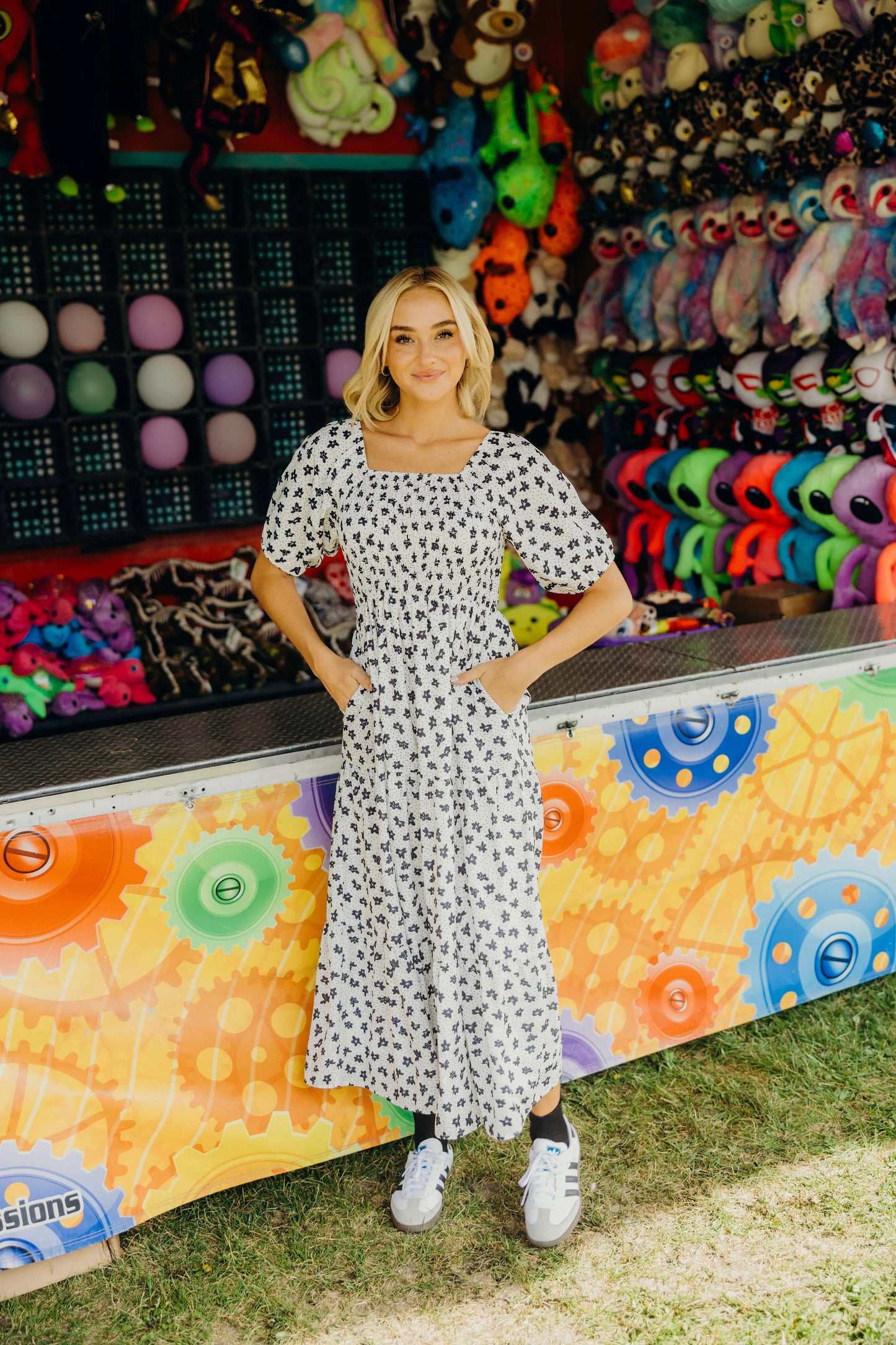 Indy Dress in Starbloom Scatter- Misses and Plus (XS-4X)