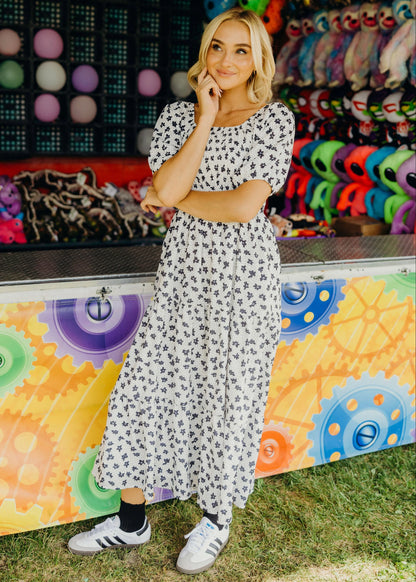 Indy Dress in Starbloom Scatter- Misses and Plus (XS-4X)