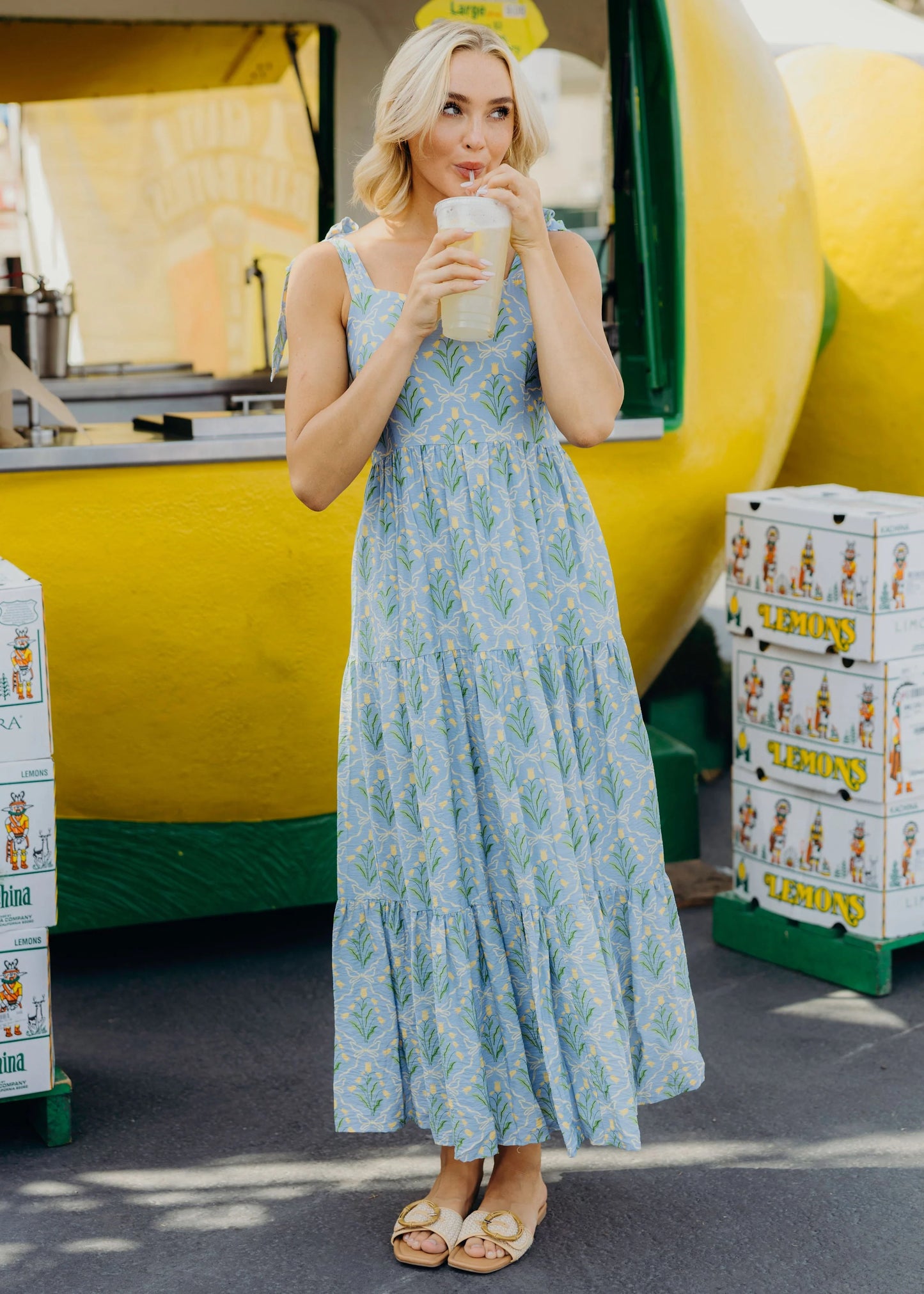 Francine Dress in Buttercup- Misses and Plus (XS-4X)