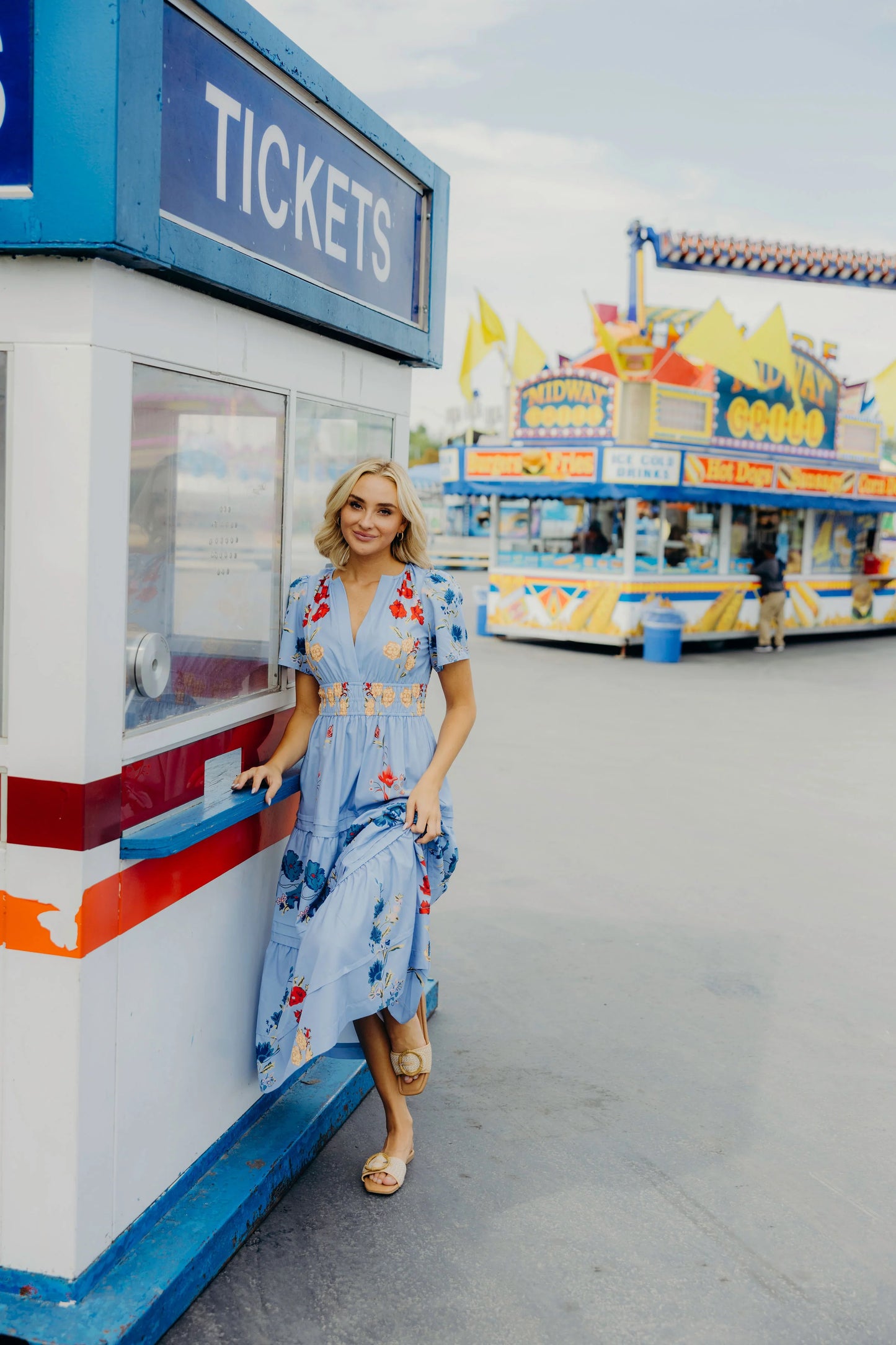 Kaydree Dress in Copacabana- Misses and Plus (XS-4X)