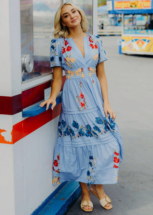 Kaydree Dress in Copacabana- Misses and Plus (XS-4X)