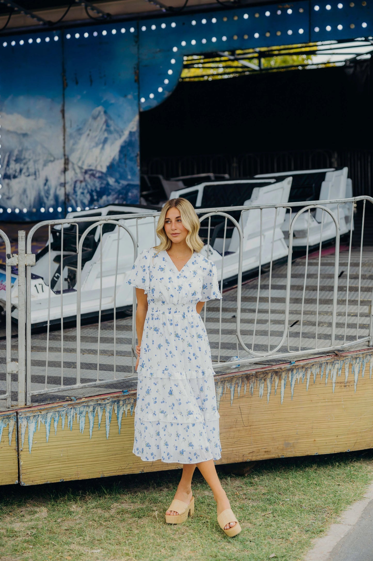 Jessa Dress in Star Spangled- Misses and Plus (XS-4X)