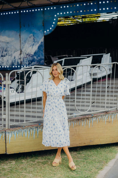 Jessa Dress in Star Spangled- Misses and Plus (XS-4X)
