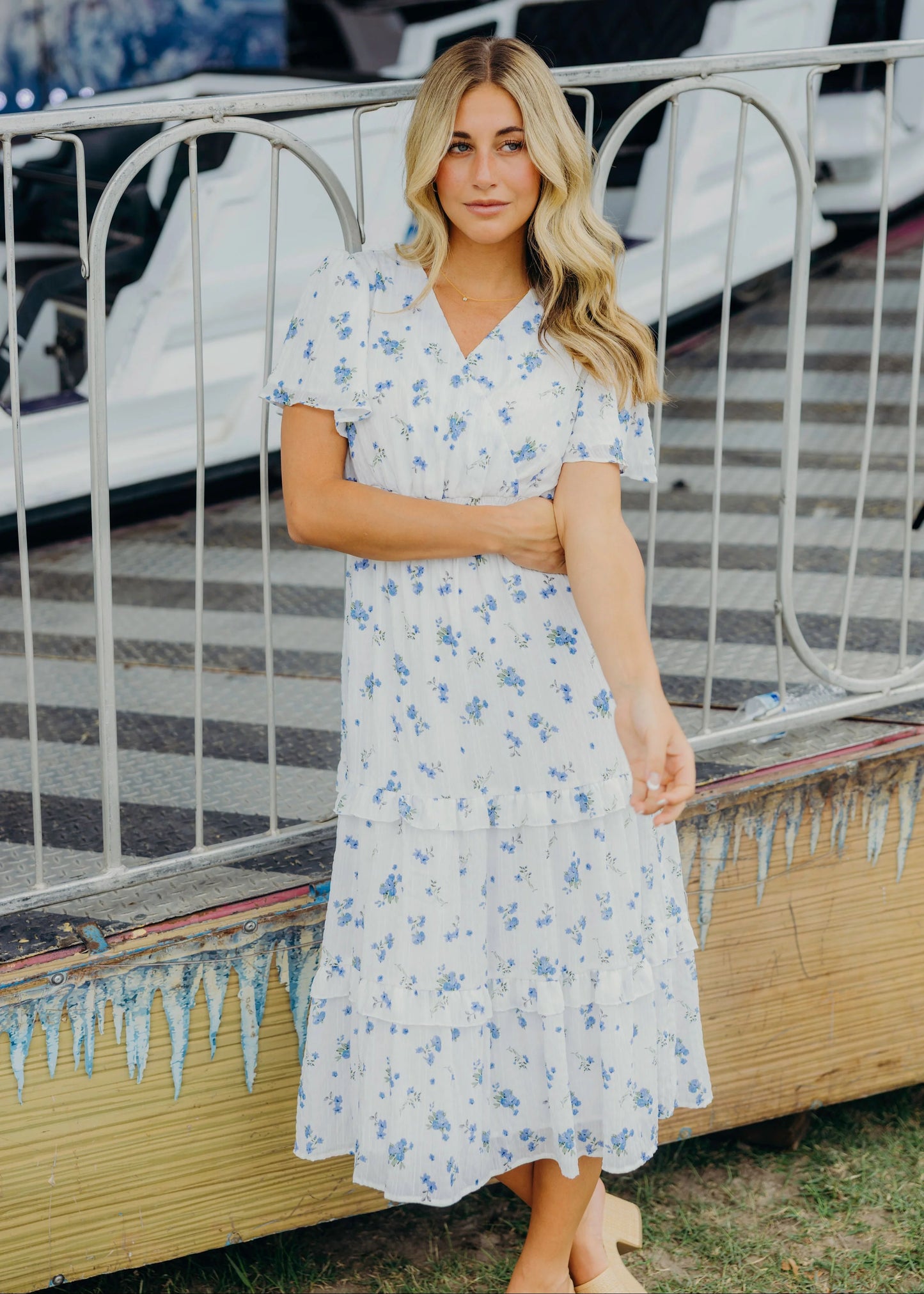 Jessa Dress in Star Spangled- Misses and Plus (XS-4X)