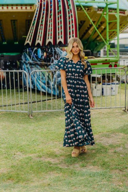 Eden Dress in Wild Hydrangea- Misses and Plus (XS-4X)