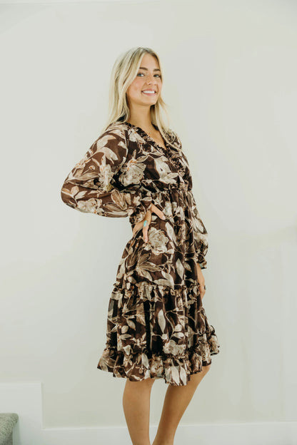 Asher Dress in Chocolate Dreams- Misses (XS-XL)