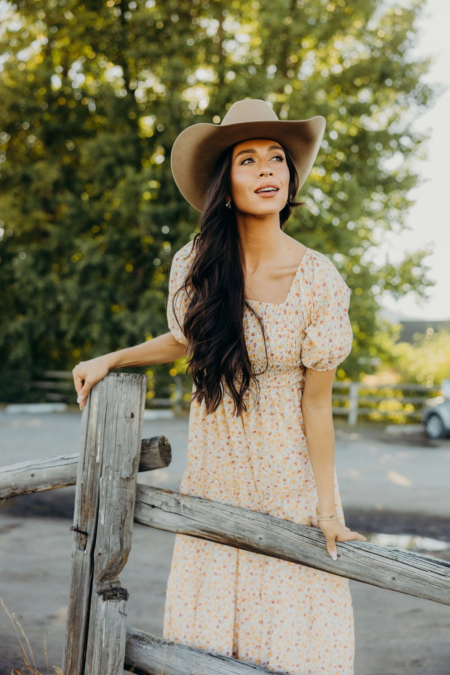 Indy Dress in Maple Bloom- Misses and Plus (XS-4X)