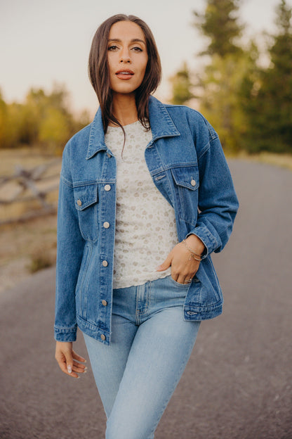 City Stroll Jacket in Soft Fade- Plus (3X,4X)