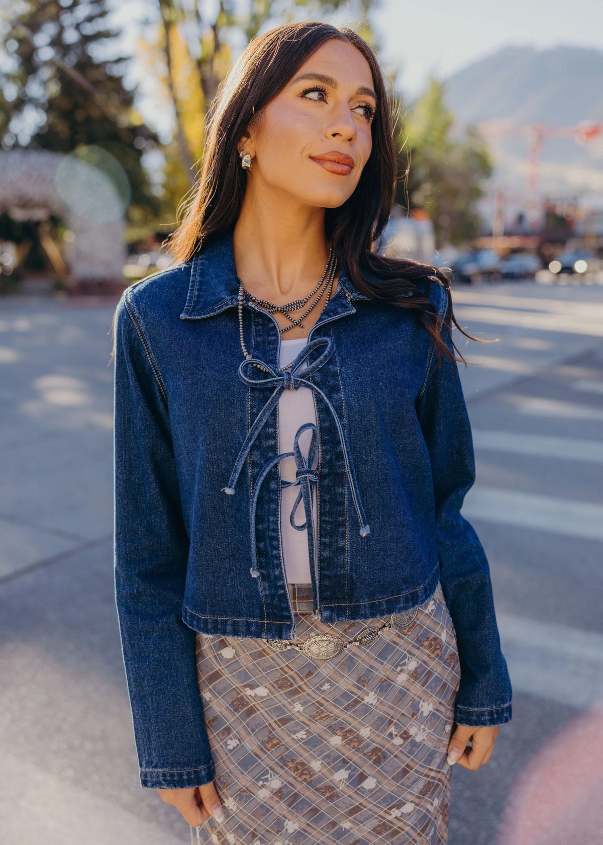Route 66 Jacket in Frontier Blue- Misses and Plus (XS-4X)
