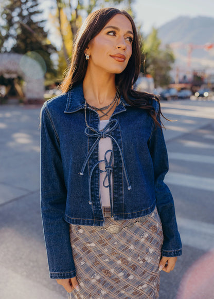 Route 66 Jacket in Frontier Blue- Misses and Plus (XS-4X)