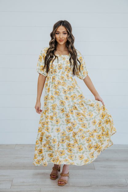 Indy Dress in Luminous Marigold- Misses, Plus and Extended Plus (XS-4X)