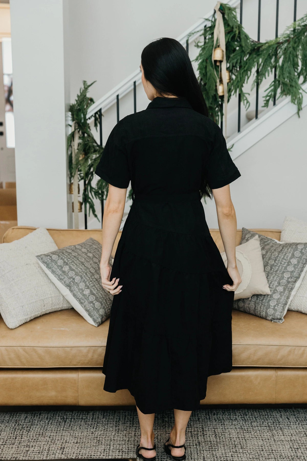 Winston Dress in Black- Misses and Plus (XS-4X)