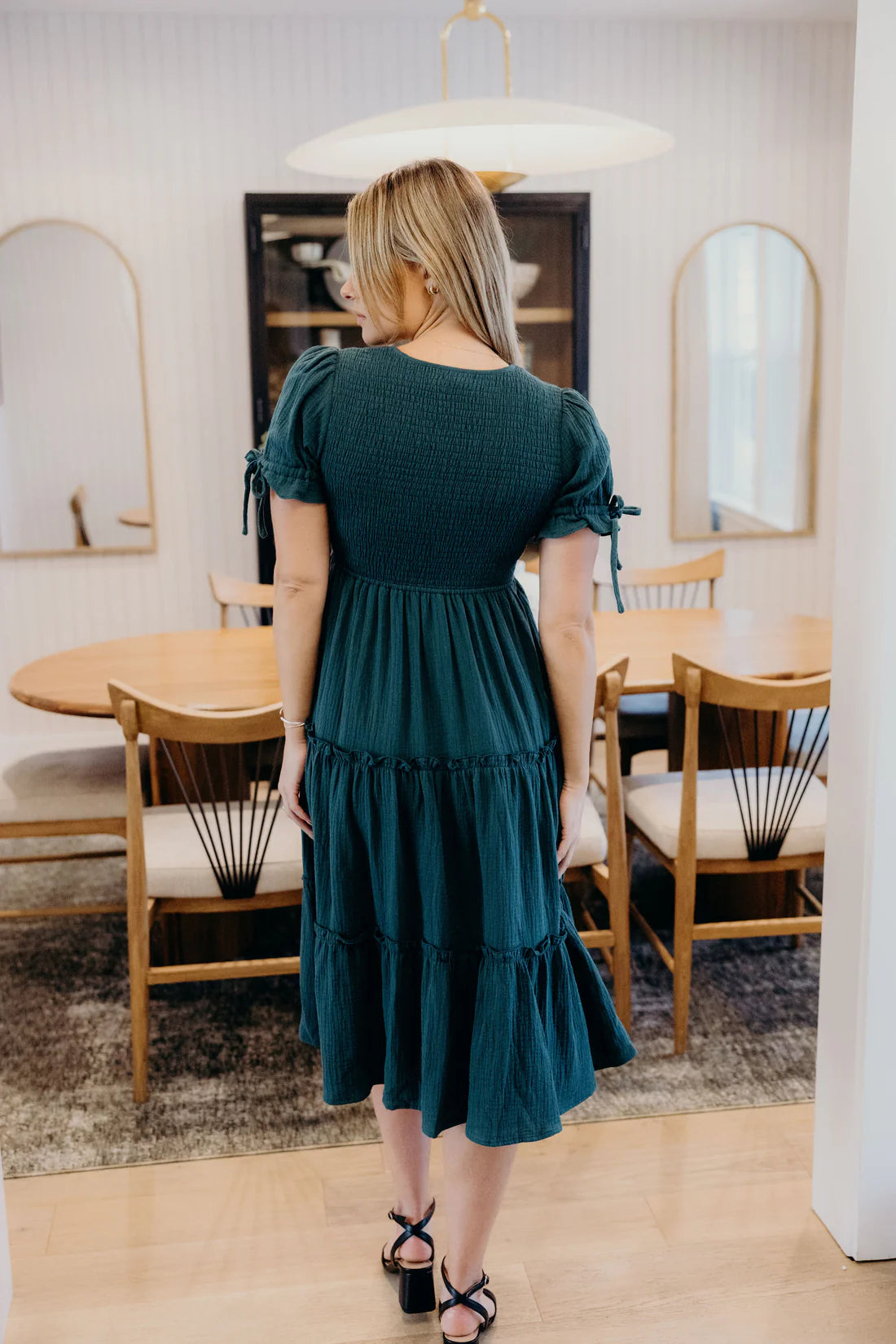 Merritt Dress in Lagoon- Misses and Plus (XS-4X)