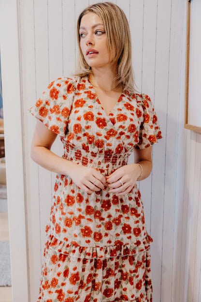 Jessa Dress in Cider Rose- Misses (XS-2X)