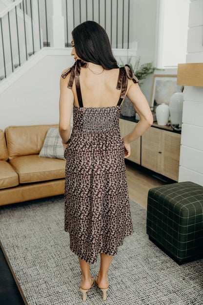 Noa Dress in Truffle- Misses and Plus (XS-2X)