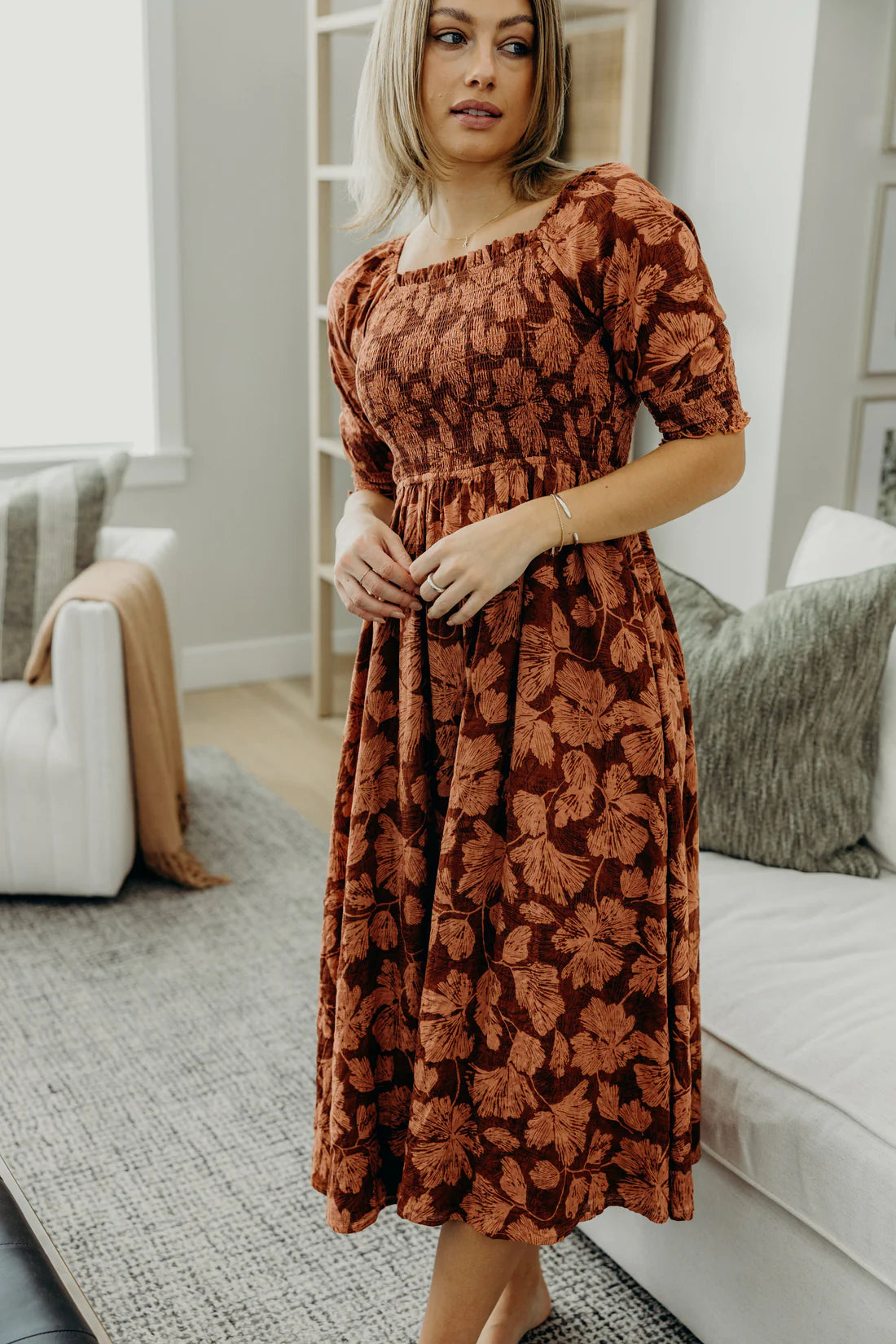 Pepper Dress in Sienna Glow- Misses (XS-XL)