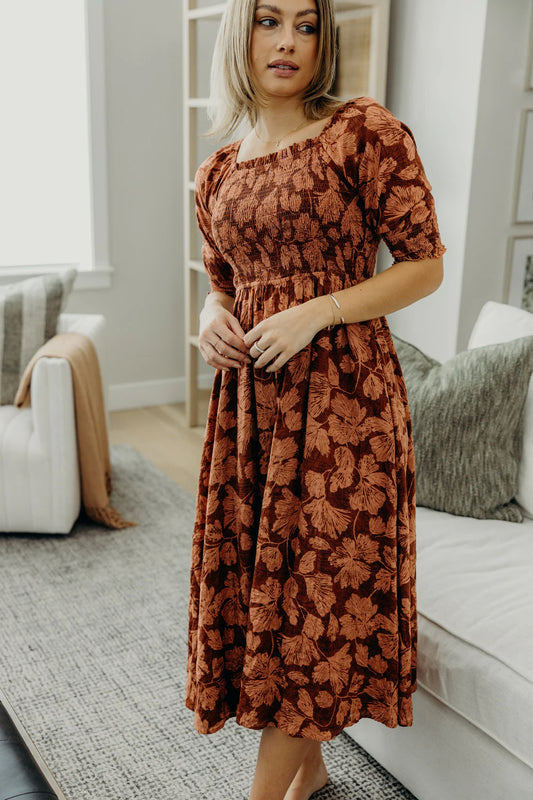 Pepper Dress in Sienna Glow- Misses (XS-XL)