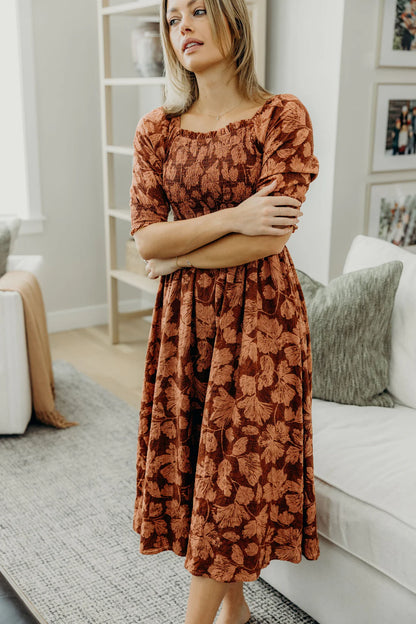 Pepper Dress in Sienna Glow- Misses (XS-XL)
