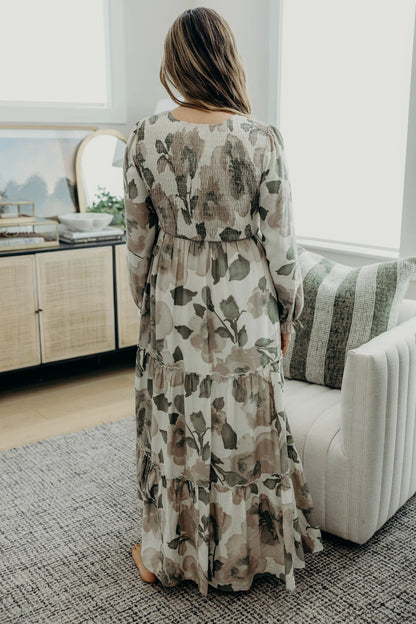 September Dress in Tropical Current- Misses and Plus (XS-4X)