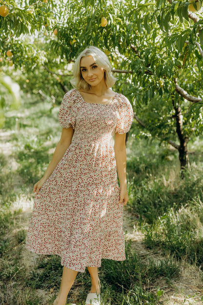Sherelle Dress in Heirloom Rosette- Misses and Plus (XS,S,L-2X,4X)