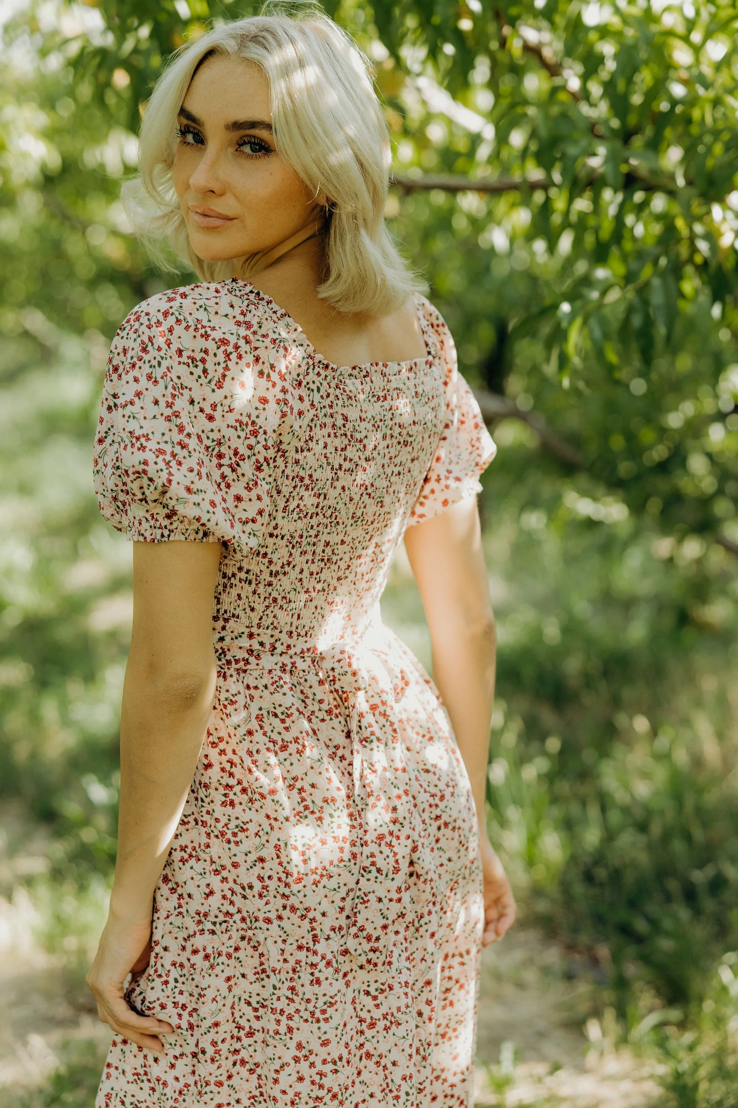 Sherelle Dress in Heirloom Rosette- Misses and Plus (XS,S,L-2X,4X)