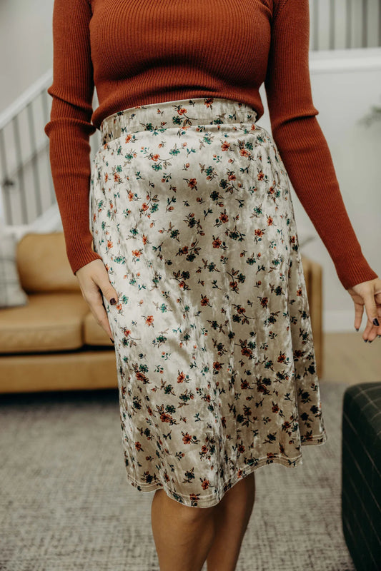 A Line Skirt in Irish Twine- Misses (XS-XL)