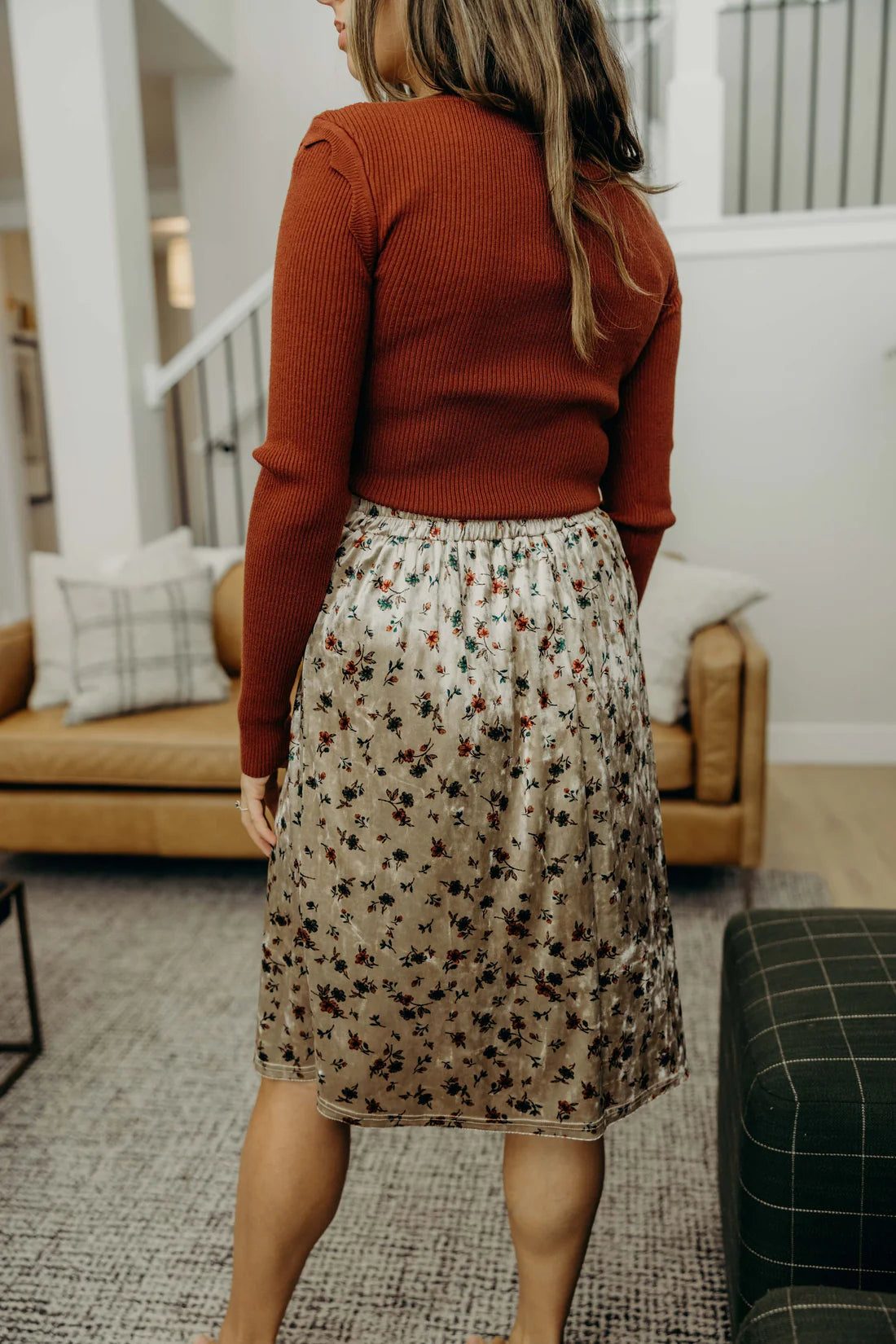 A Line Skirt in Irish Twine- Misses (XS-XL)