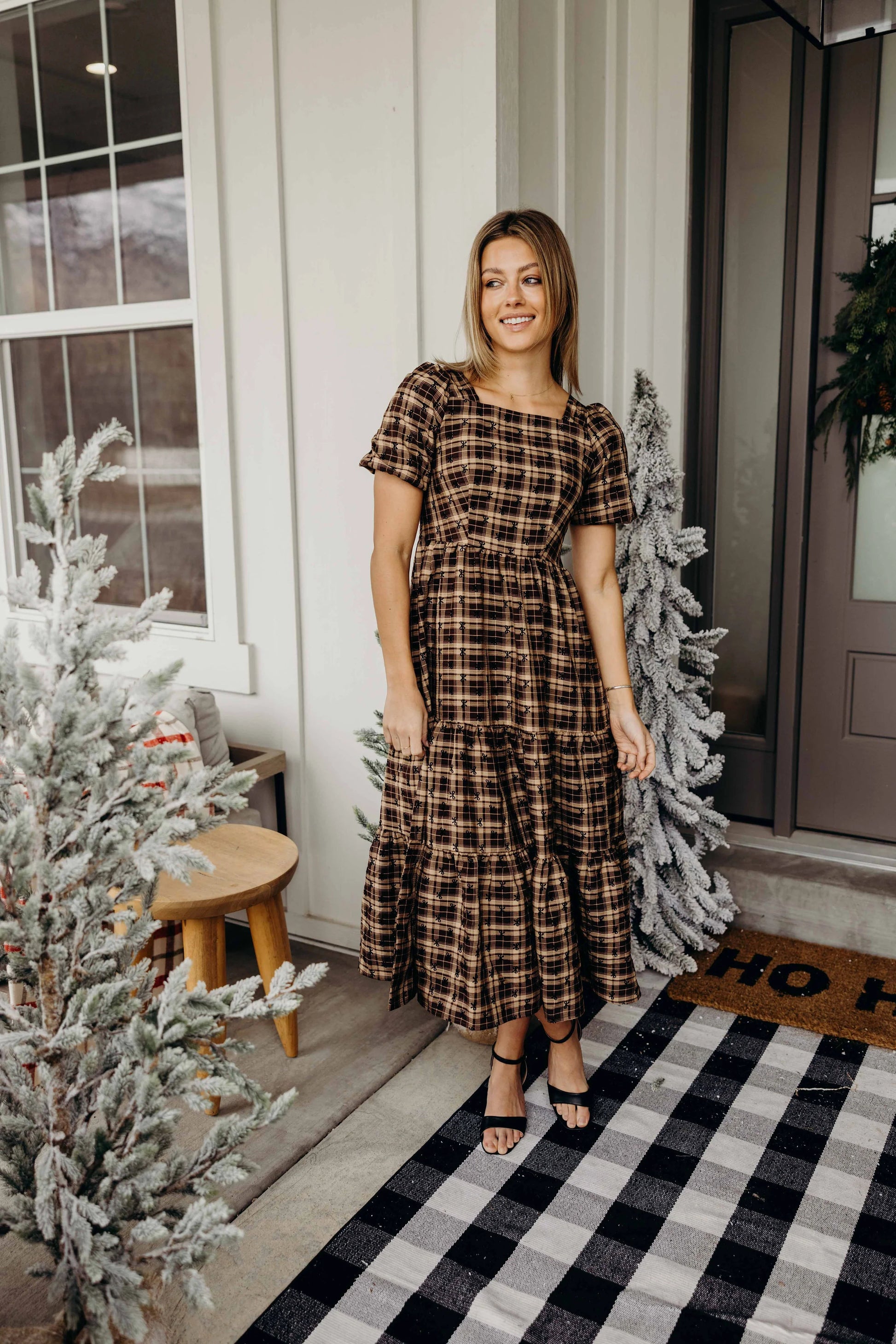 The Jules Dress in Truffle - Large The Jules Dress in Truffle - Large