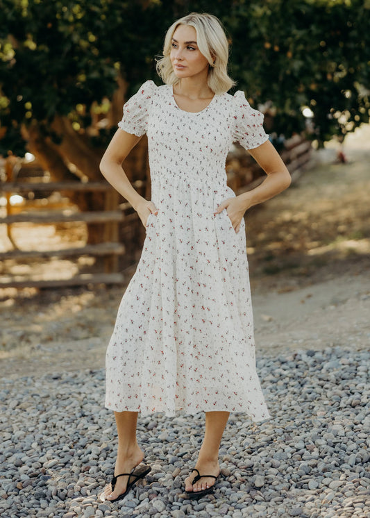 McCall Dress in Floret Fizz- Misses and Plus (XS-4X)