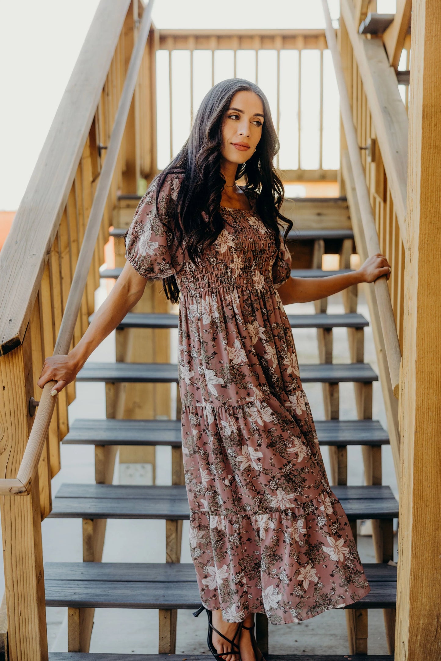Indy Dress in Moonlit Iris- Misses and Plus (XS-4X)