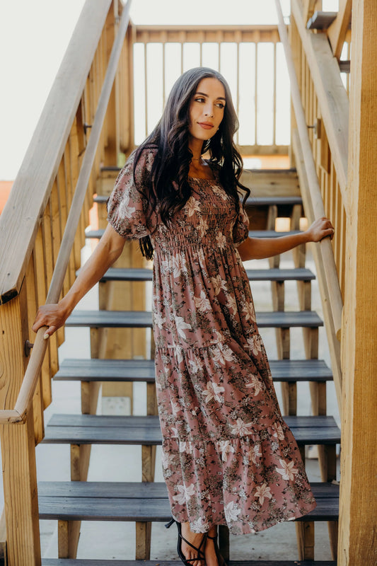 Indy Dress in Moonlit Iris- Misses and Plus (XS-4X)