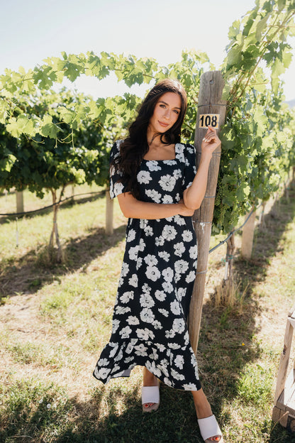 Alanna Dress in Iced Petal- Misses and Plus (XS-4X)