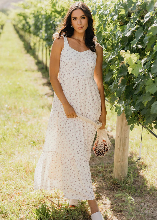 Francine Dress in Grape Nectar- Misses and Plus (XS-4X)