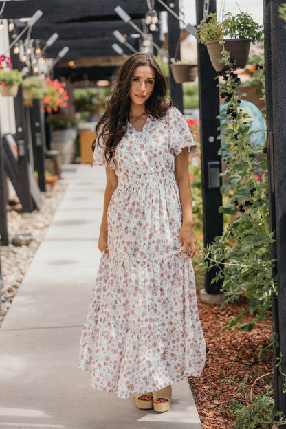 Eden Dress in Wildberry Stitch- Misses and Plus (XS-M,2X-4X)