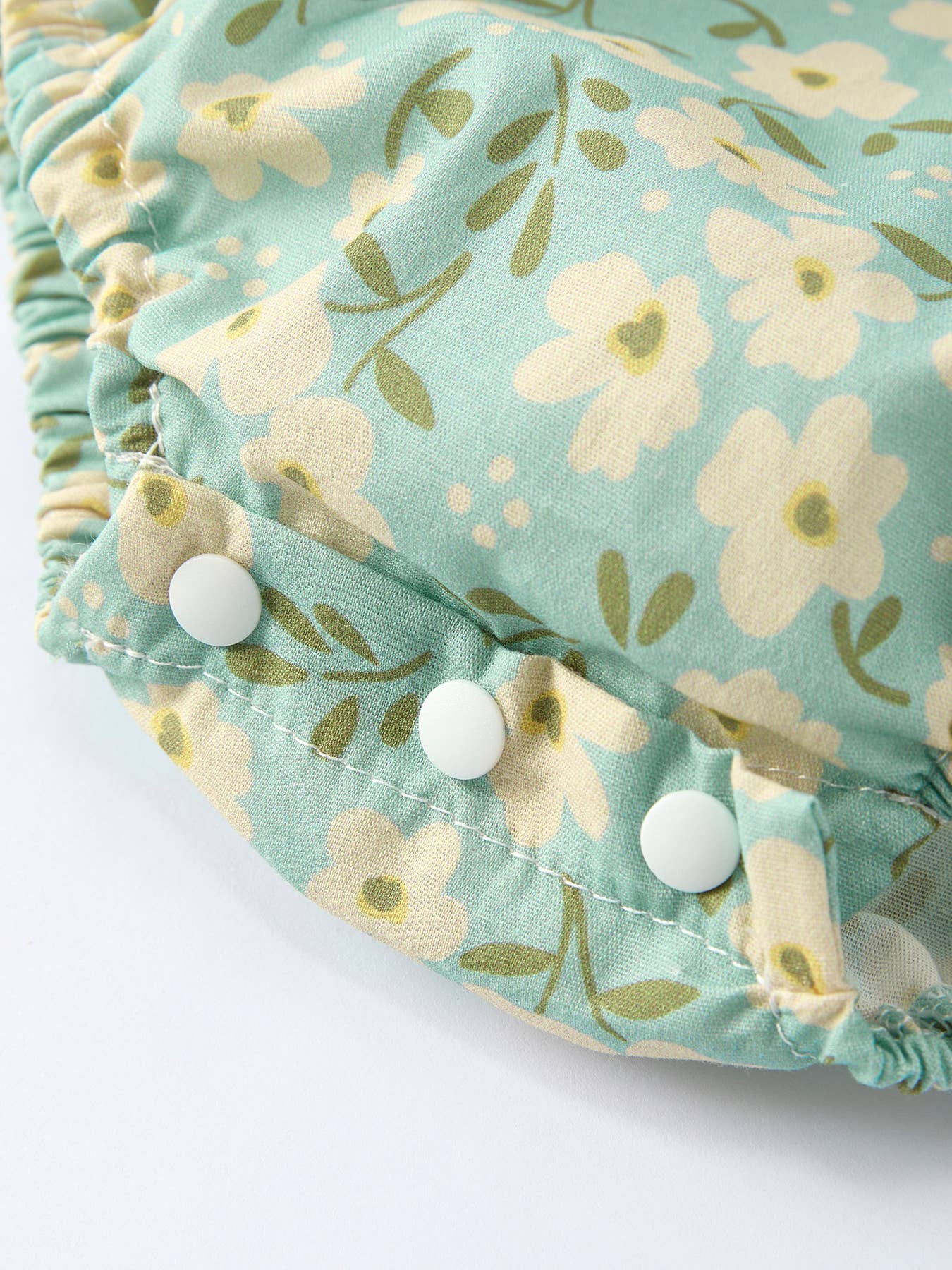 Linnea Romper with Matching Headband in Spring Floral- Infant (3M-18M)